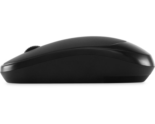 Клавиатура + мышь Оклик S255W клав:черный мышь:черный USB беспроводная Multimedia (1909361)