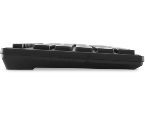 Клавиатура + мышь Оклик S255W клав:черный мышь:черный USB беспроводная Multimedia (1909361)
