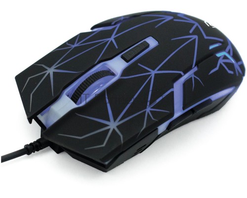 Мышь проводная Oklick 701G черный, 3600 dpi, USB, кнопки - 6