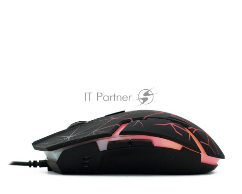 Мышь проводная Oklick 701G черный, 3600 dpi, USB, кнопки - 6