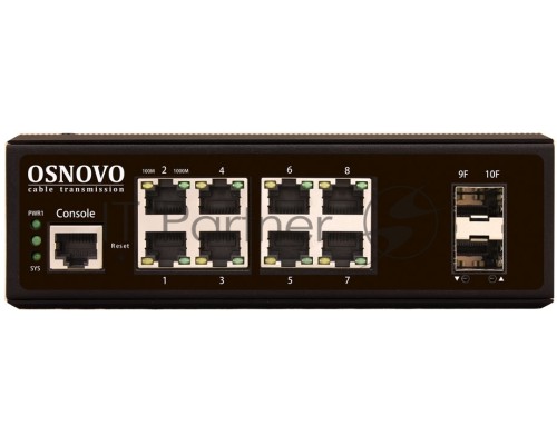 Коммутатор Osnovo SW-70802/IL неуправляемый