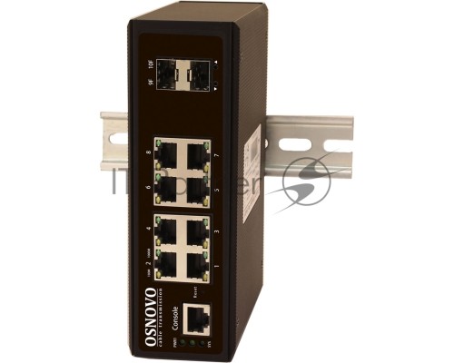 Коммутатор Osnovo SW-70802/IL неуправляемый