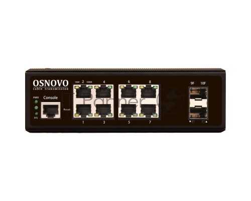 Коммутатор Osnovo SW-70802/IL неуправляемый