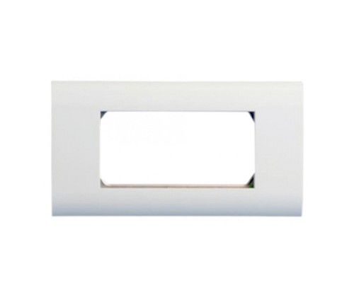 [Разъемы, Проходные адаптеры, Вставки] Rexant (03-0134) Панель лицевая 80х150 для модулей Mosaic, пластиковый суппорт