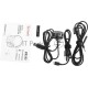 Наушники с микрофоном A4Tech Bloody MR590 Sports белый/черный 1.5м мониторные BT/Radio/3.5mm оголовье (MR590+ WIRED/SPORT WHITE)