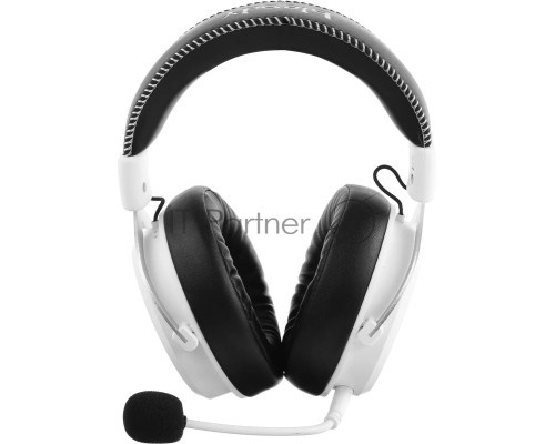Наушники с микрофоном A4Tech Bloody MR590 Sports белый/черный 1.5м мониторные BT/Radio/3.5mm оголовье (MR590+ WIRED/SPORT WHITE)