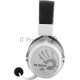Наушники с микрофоном A4Tech Bloody MR590 Sports белый/черный 1.5м мониторные BT/Radio/3.5mm оголовье (MR590+ WIRED/SPORT WHITE)