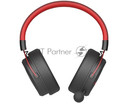 Наушники с микрофоном A4Tech Bloody MR590 Sports красный/черный 1.5м мониторные BT/Radio/3.5mm оголовье (MR590+ WIRED/SPORT RED)