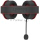 Наушники с микрофоном A4Tech Bloody MR590 Sports красный/черный 1.5м мониторные BT/Radio/3.5mm оголовье (MR590+ WIRED/SPORT RED)