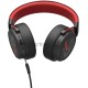 Наушники с микрофоном A4Tech Bloody MR590 Sports красный/черный 1.5м мониторные BT/Radio/3.5mm оголовье (MR590+ WIRED/SPORT RED)