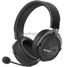 Наушники с микрофоном A4Tech Bloody MR590 Sports черный 1.5м мониторные BT/Radio/3.5mm оголовье (MR590 + WIRED/SPORT BLACK)