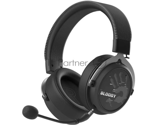 Наушники с микрофоном A4Tech Bloody MR590 Sports черный 1.5м мониторные BT/Radio/3.5mm оголовье (MR590 + WIRED/SPORT BLACK)