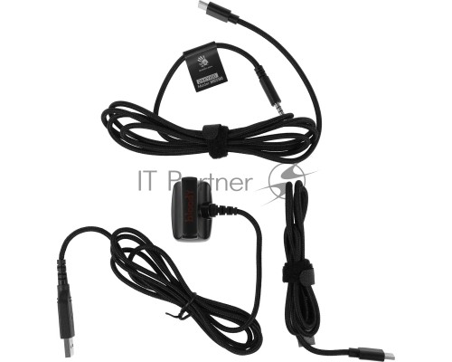 Наушники с микрофоном A4Tech Bloody MR590 Sports черный 1.5м мониторные BT/Radio/3.5mm оголовье (MR590 + WIRED/SPORT BLACK)