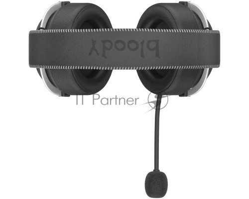 Наушники с микрофоном A4Tech Bloody MR590 Sports черный 1.5м мониторные BT/Radio/3.5mm оголовье (MR590 + WIRED/SPORT BLACK)