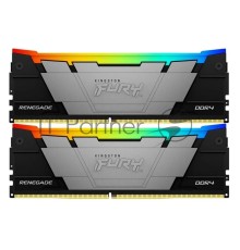 Оперативная память Kingston DDR4 2x16GB 3600MHz KF436C16RB12AK2/32 Fury Renegade RGB RTL Gaming PC4-28800 CL16 DIMM 288-pin 1.35В dual rank с радиатором Ret