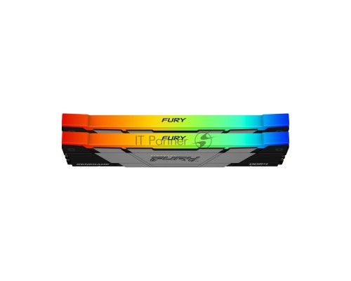 Оперативная память Kingston DDR4 2x16GB 3600MHz KF436C16RB12AK2/32 Fury Renegade RGB RTL Gaming PC4-28800 CL16 DIMM 288-pin 1.35В dual rank с радиатором Ret