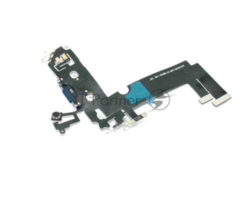 Шлейф с разъемом зарядки и микрофоном для Apple iPhone iPhone 12 Mini, черный