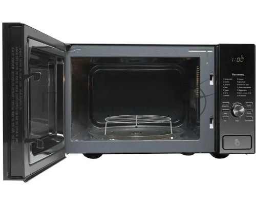 Микроволновая печь Polaris PMO 2303DG черный 23л 900Вт кнопки, поворотный механизм
