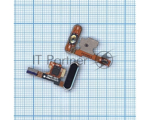 Шлейф со сканером отпечатка пальца для Xiaomi Mi 5 черный