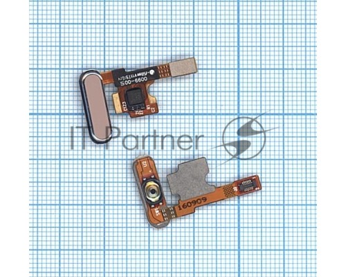 Шлейф со сканером отпечатка пальца для Xiaomi Mi 5 золотой