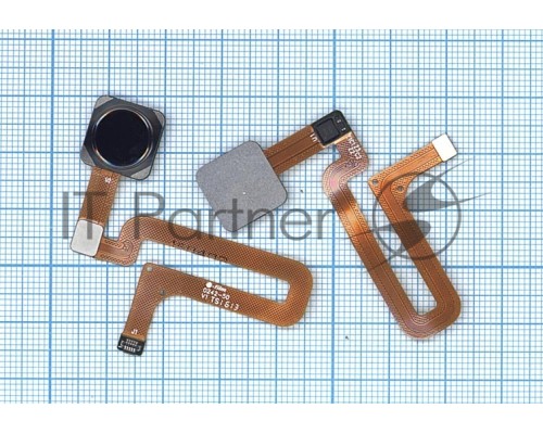 Шлейф со сканером отпечатка пальца для Xiaomi Mi 4S черный