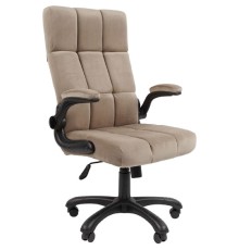 Кресло Chairman Home 444 Россия ткань Т-10 бежевый (7145193)