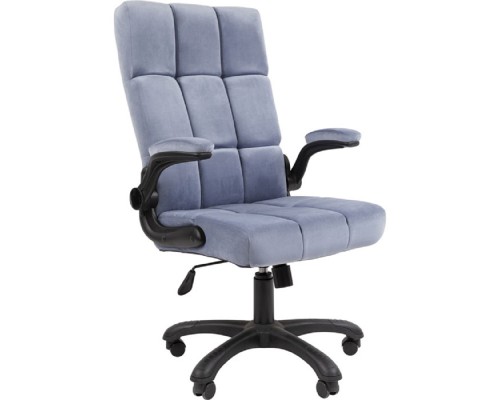 [Офисные кресла] Кресло Chairman Home 444 Россия ткань Т-71 голубой (7145196)