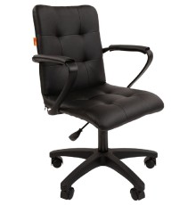 Офисное кресло Chairman 030 Россия экопремиум черный, пластик (7107524)