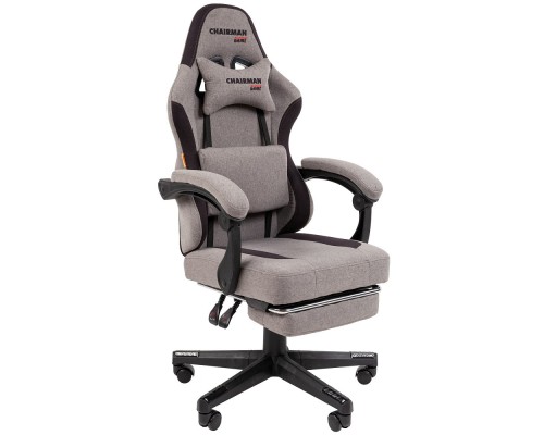 [Офисные кресла] Офисное кресло Chairman CH27 серо-черный (7145969)