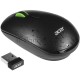 Мышь беспроводная Acer OMR307 черный, 1600 dpi, радиоканал, USB, кнопки - 4