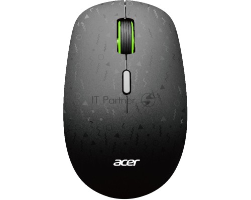 Мышь беспроводная Acer OMR307 черный, 1600 dpi, радиоканал, USB, кнопки - 4