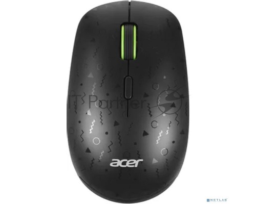 Мышь беспроводная Acer OMR307 черный, 1600 dpi, радиоканал, USB, кнопки - 4