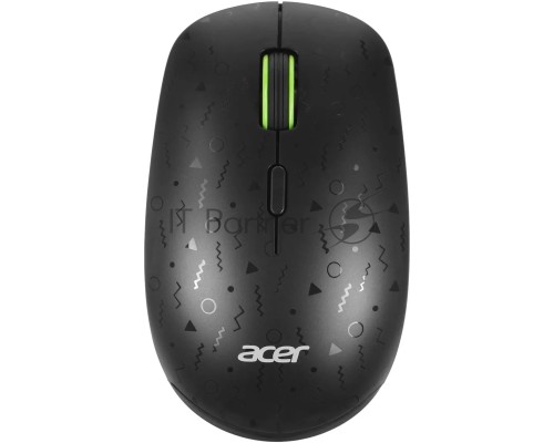 Мышь беспроводная Acer OMR307 черный, 1600 dpi, радиоканал, USB, кнопки - 4