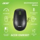 Мышь беспроводная Acer OMR307 черный, 1600 dpi, радиоканал, USB, кнопки - 4