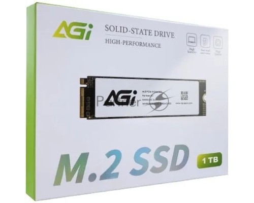 Накопитель SSD AGi M.2 2TB AGI2T0G44AI838 3D NAND TLC, 7400/6700