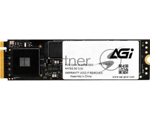 Накопитель SSD AGi M.2 2TB AGI2T0G44AI838 3D NAND TLC, 7400/6700