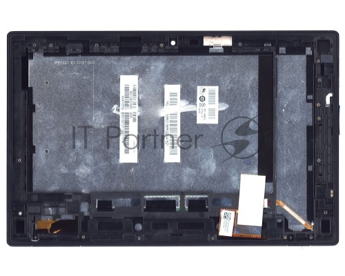 Модуль (матрица + тачскрин) для Sony Xperia Tablet Z черный с рамкой