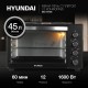 Мини-печь Hyundai MIO-HY099 45л. 2000Вт черный