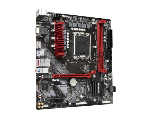 Материнская плата GIGABYTE B760M GAMING DDR4, LGA 1700, Intel B760, 2xDDR4, 4xSATA, 2xM.2, 1xPCI-E 4.0 x16, 1xPCI-E x1, 1xHDMI, 1xDP, 1xVGA, 1x 2.5Gb LAN, 2xUSB-A 2.0, 3xUSB-A 3.2 Gen 1, 1xUSB-C 3.2 Gen 1, 3x3.5 мм, 7.1, Micro-ATX