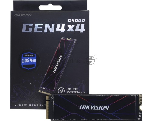 Накопитель SSD Hikvision PCIe 4.0 x4 1TB HS-SSD-G4000/1024G G4000 M.2 2280