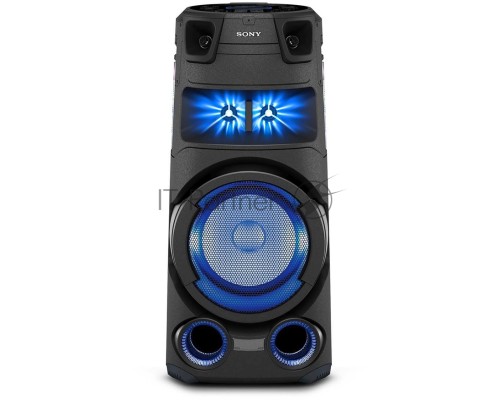 Минисистема Sony MHC-V73D черный CD CDRW DVD DVDRW FM USB BT