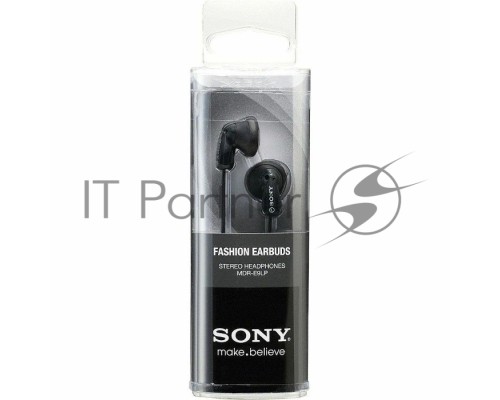 Наушники вкладыши Sony MDR-E9LP 1.2м черный проводные в ушной раковине (MDR-EX9LP)