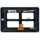 Модуль (матрица + тачскрин) для Acer Iconia Tab B1-A71 черный с рамкой