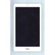 Модуль (матрица + тачскрин) для Acer Iconia Tab A1-860 белый с рамкой