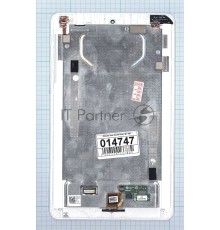 Модуль (матрица + тачскрин) для Acer Iconia One 8 B1-820 черный с белой рамкой