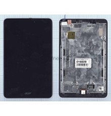 Модуль (матрица + тачскрин) для Acer Iconia Tab A1-841 A1-840 черный с рамкой