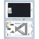 Модуль (матрица + тачскрин) для Asus MeMO Pad 8 (ME180A) белый с рамкой