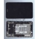 Модуль (матрица + тачскрин) для Asus PadFone mini station черный с рамкой
