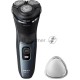 Электробритва Philips S3144/00 черный/синий