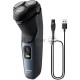 Электробритва Philips S3144/00 черный/синий
